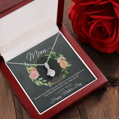 To Mom With Love-Gift Alluring Beauty Necklace