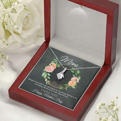 To Mom With Love-Gift Alluring Beauty Necklace