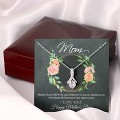 To Mom With Love-Gift Alluring Beauty Necklace