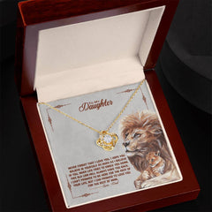 Celebrating Father Daughter Bond-Love Knot Necklace – A Timeless Keepsake
