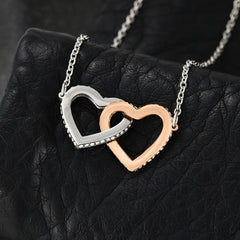To My Mom-Interlocking Hearts Necklace