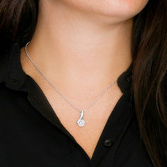 Alluring Beauty To My Mom Necklace-Meaningful Gift from Daughter | Chirstmas Jewelry