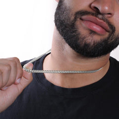 Mens Cuban Link Chain Necklace-Perfect Father's Day Gift