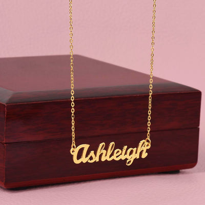 For Her-Personalized Cursive Name Necklace