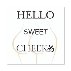 High Gloss Metal Print-Bathroom Decor