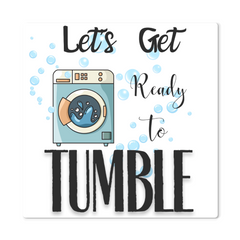 High Gloss Metal Print-For Laundry Room