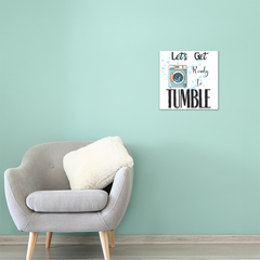High Gloss Metal Print-For Laundry Room
