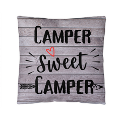 Camper Sweet Camper-Indoor/Outdoor Pillow