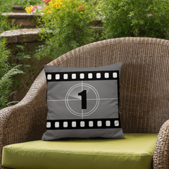 Movie Night-Throw Pillow
