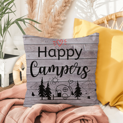 Happy Campers-Indoor/Outdoor Pillow