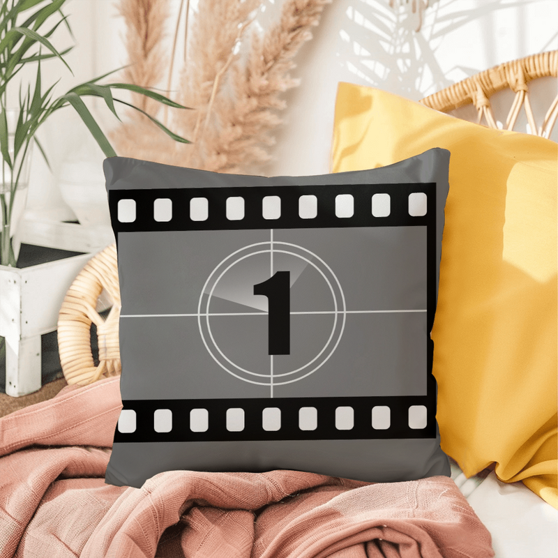 Movie Night-Throw Pillow