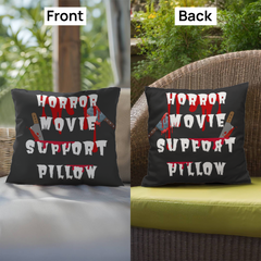 Horror Movie Support Pillow-Indoor Outdoor Collection