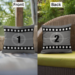 Movie Night-Throw Pillow