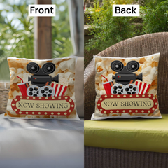 Movie Night-Throw Pillow