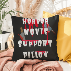 Horror Movie Support Pillow-Indoor Outdoor Collection
