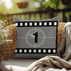 Movie Night-Throw Pillow
