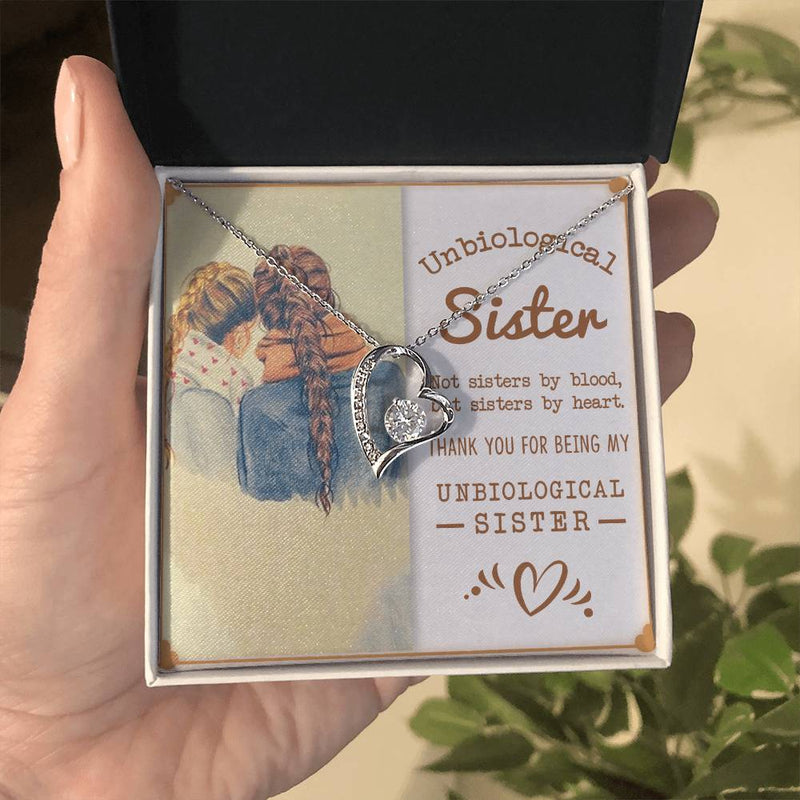 Best Friends Become Sisters-Forever Besties Love Necklace