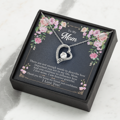 Meaningful Forever Love Necklace for Mom