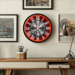 Michael Myers Halloween "Always Fresh" Horror Wall Clock (Red Neon)