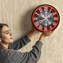 Michael Myers Halloween "Always Fresh" Horror Wall Clock (Red Neon)