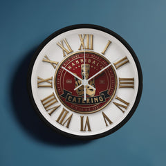 Hannibal's Catering "Fava Beans & Chianti" Horror Wall Clock