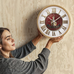 Hannibal's Catering "Fava Beans & Chianti" Horror Wall Clock