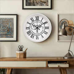 Time Spent With Family, Is Worth Every Minute-Wooden Frame 10" Clock