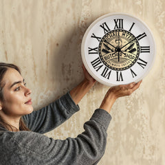 Michael Myers Butcher Shop-Wooden Frame 10" Clock