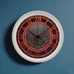 Leatherface "Texas Barbecue – We Kill 'Em & Grill 'Em" Wall Clock