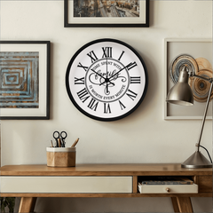 Time Spent With Family, Is Worth Every Minute-Wooden Frame 10" Clock