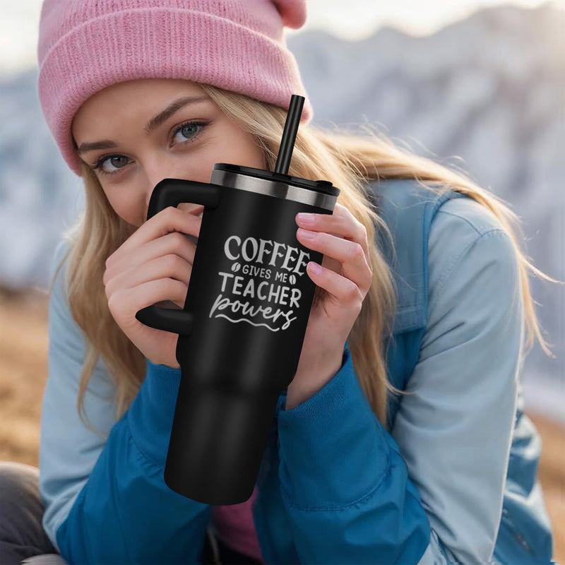For Teachers-Lazer Engraved Gift Tumbler