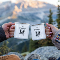 Making Memories-Stainless Steel Enamel Coated Camping Mug