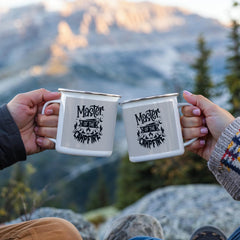 Master of the Campfire-Stainless Steel Enamel Coated Camping Mug