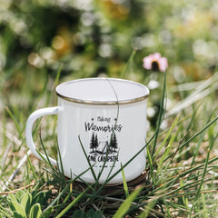 Making Memories-Stainless Steel Enamel Coated Camping Mug
